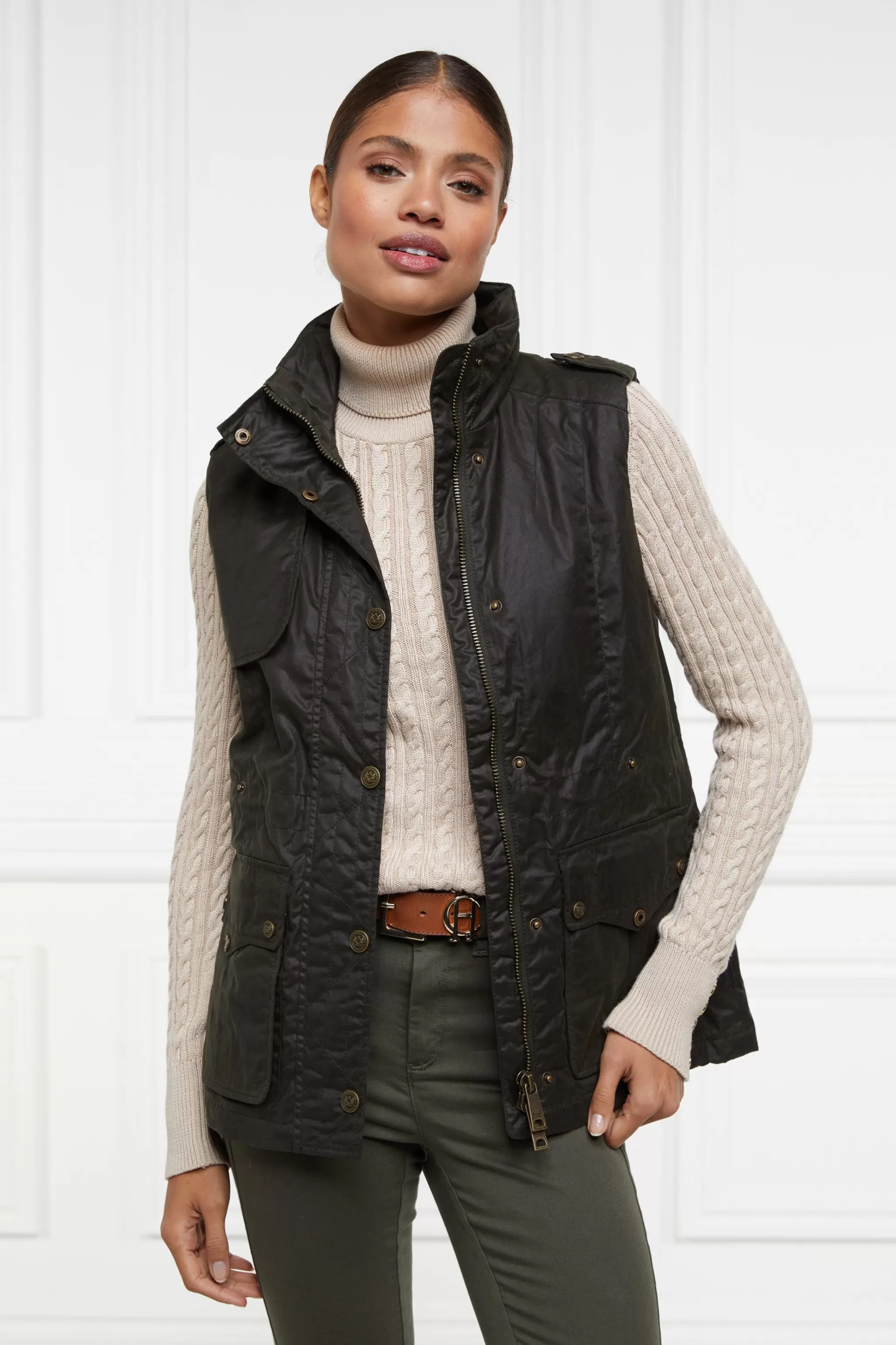 Alma Wax Gilet>Holland Cooper Shop