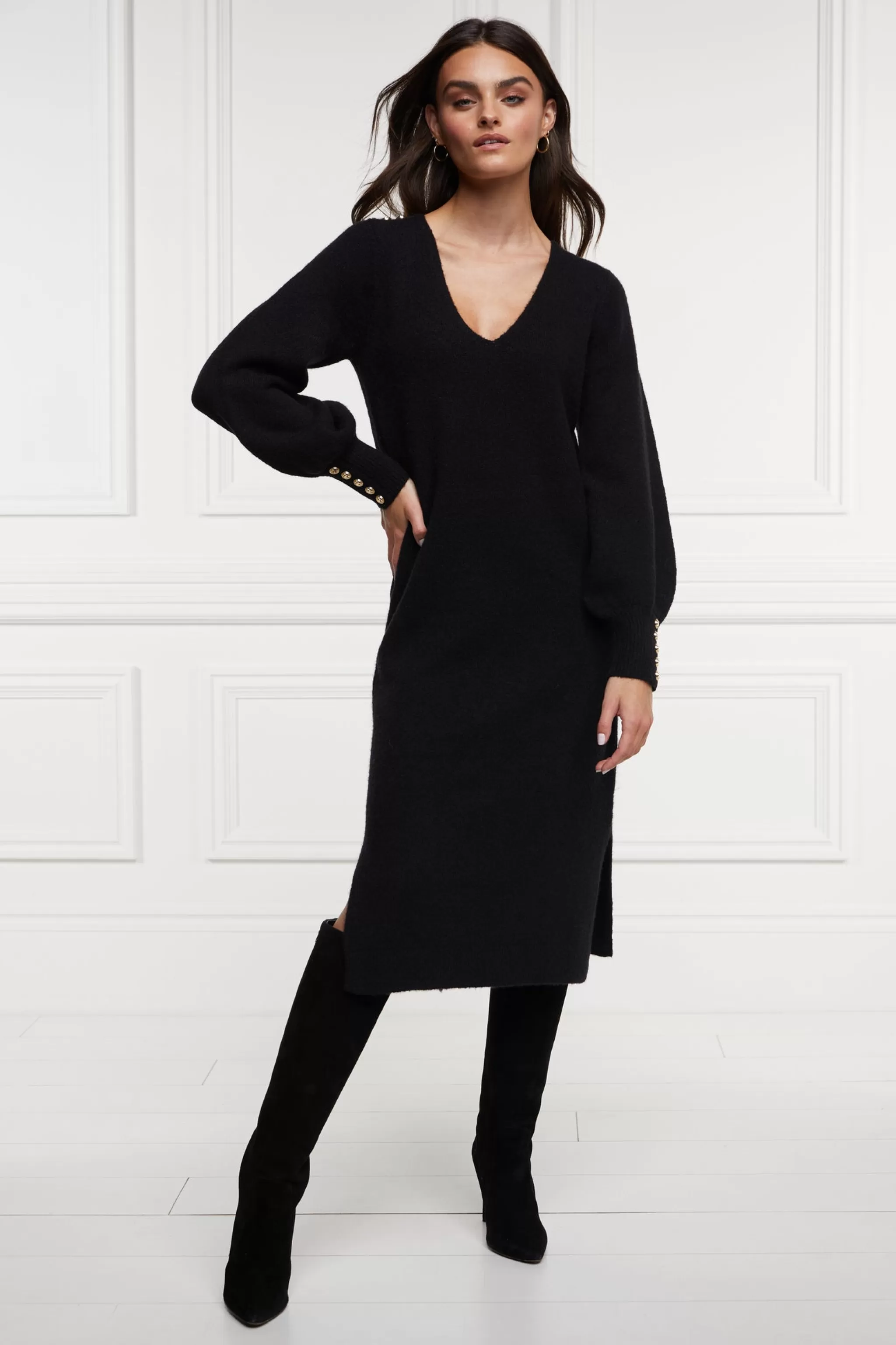 Berkeley V-Neck Dress>Holland Cooper Cheap