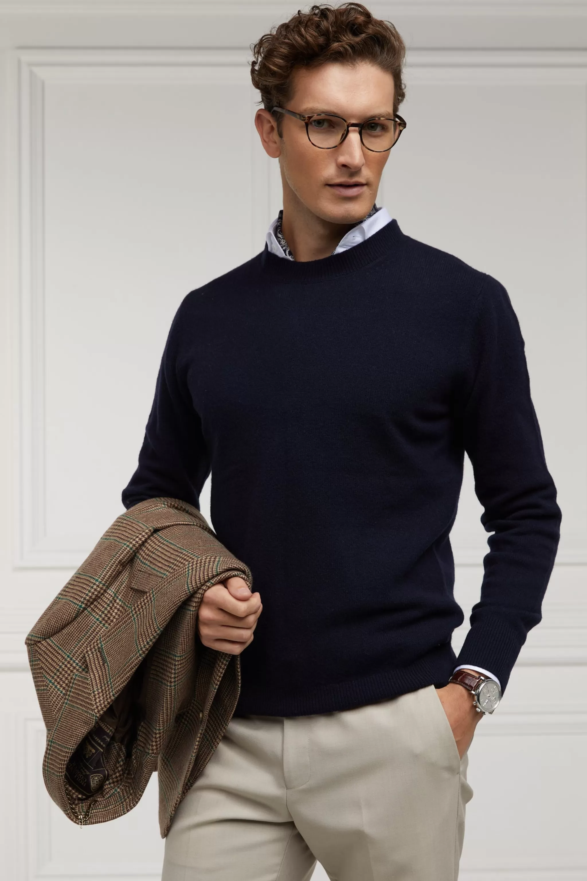 Byron Crew Neck Knit>Holland Cooper Outlet