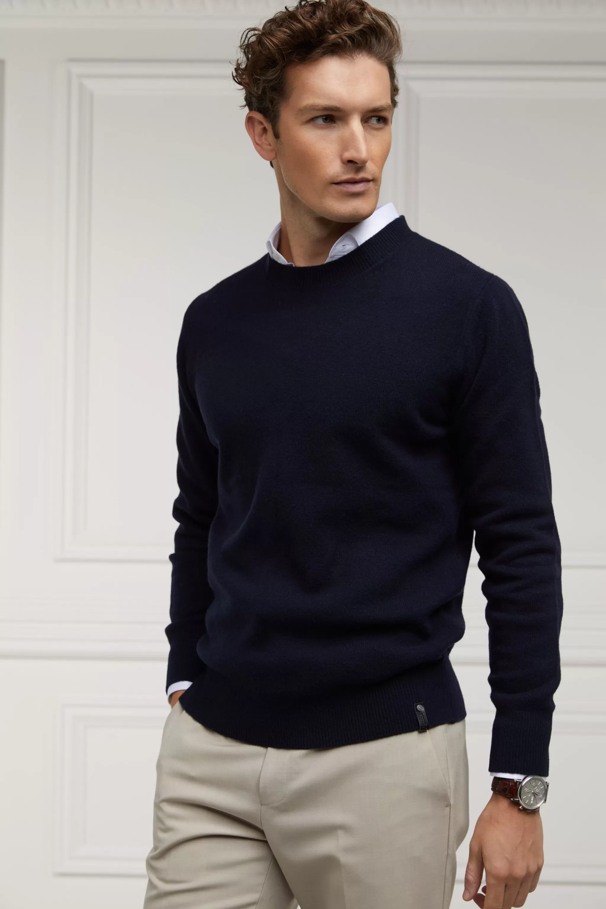 Byron Crew Neck Knit>Holland Cooper Outlet