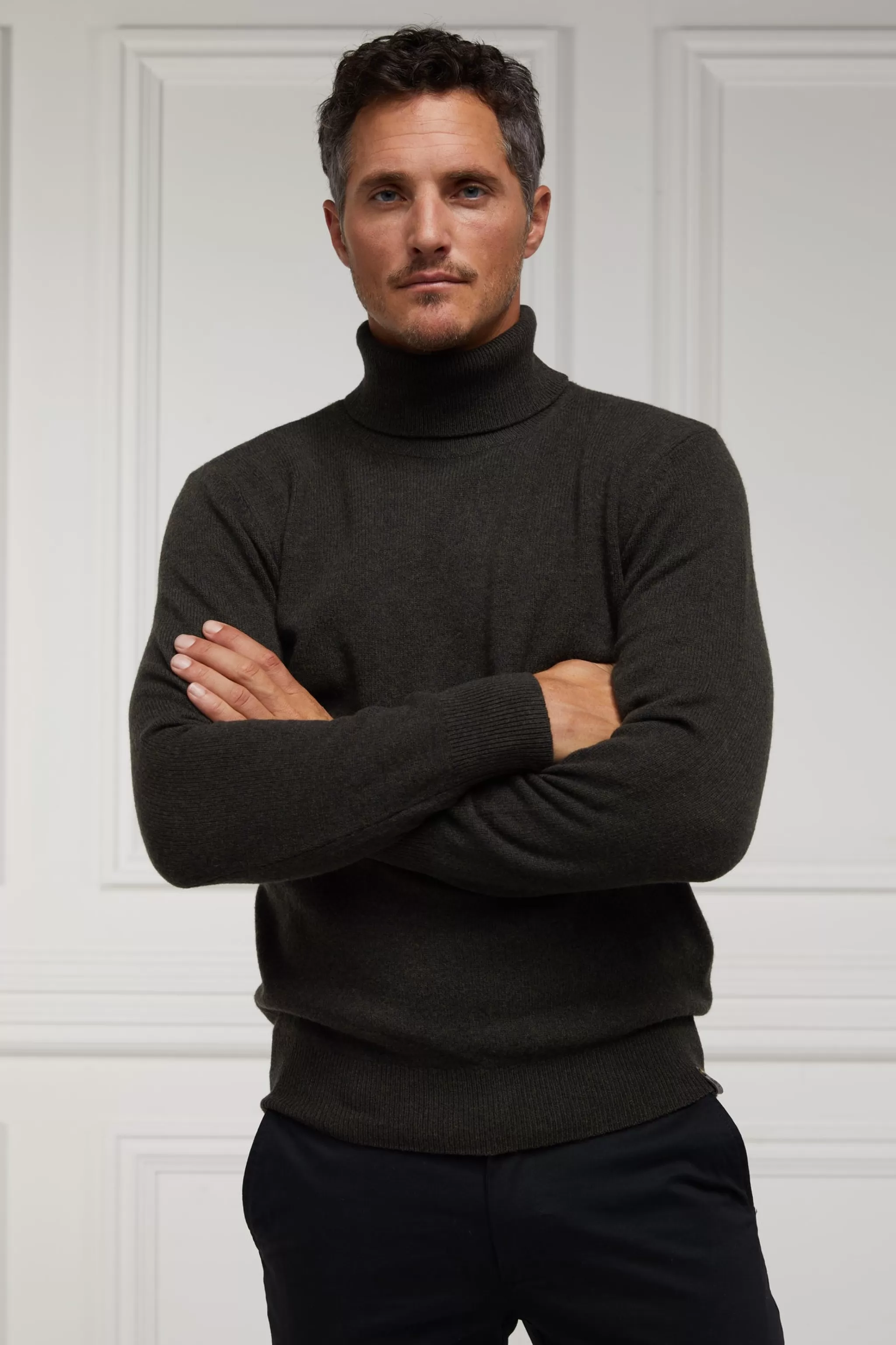 Byron Roll Neck Knit>Holland Cooper New