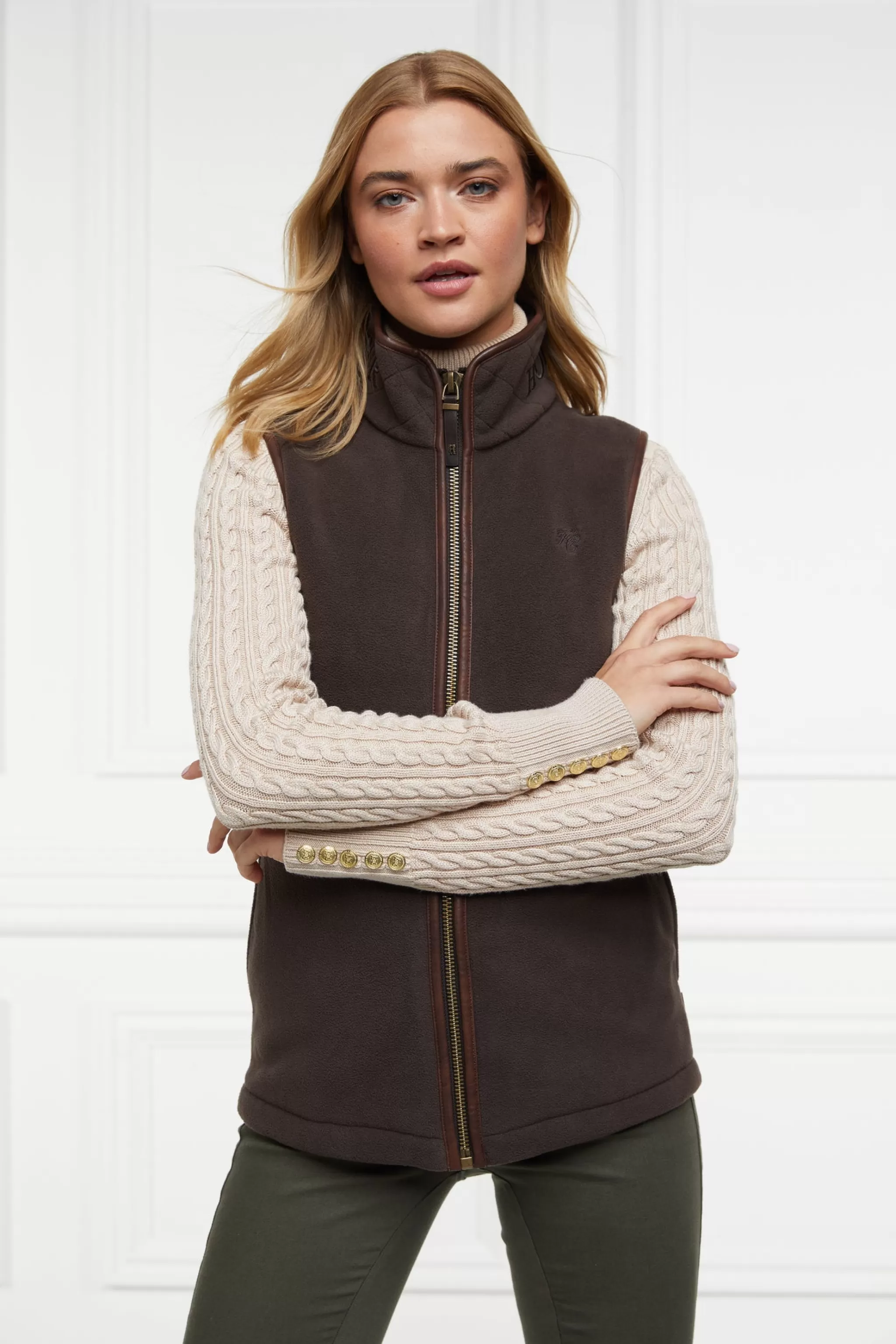 Country Fleece Gilet>Holland Cooper Online