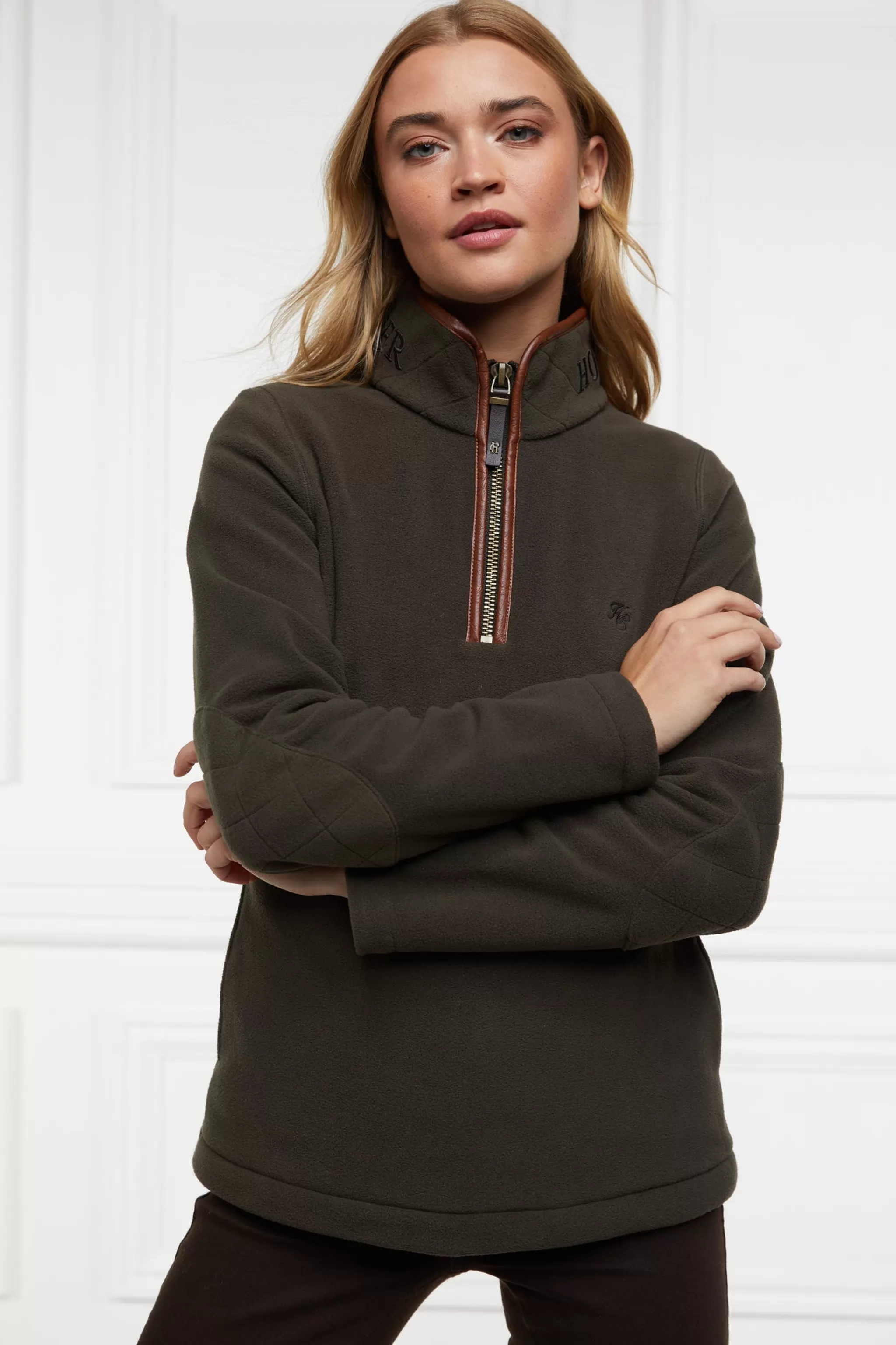 Country Fleece Half Zip>Holland Cooper Shop