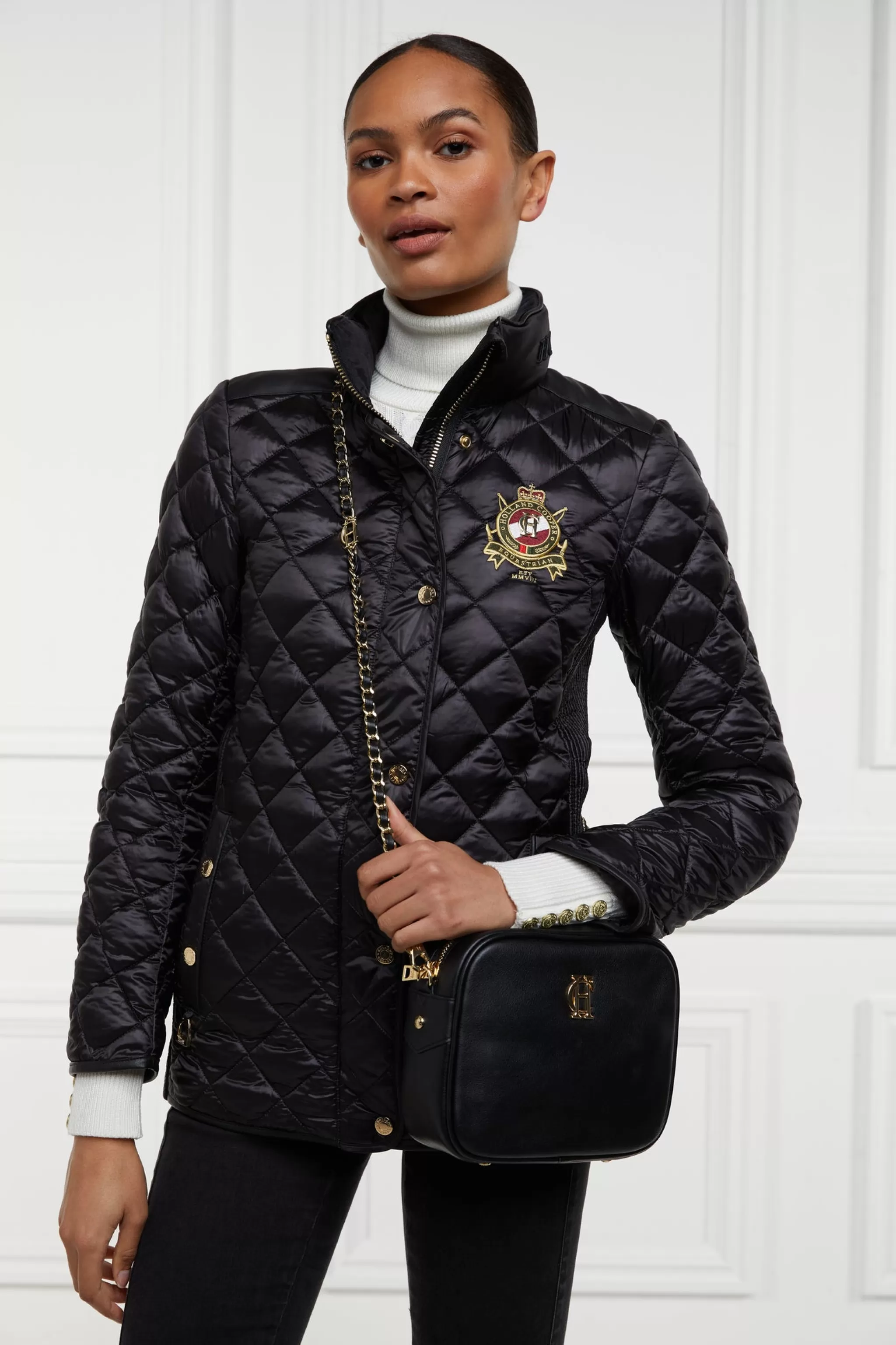 Diamond Quilt Classic Jacket>Holland Cooper Sale