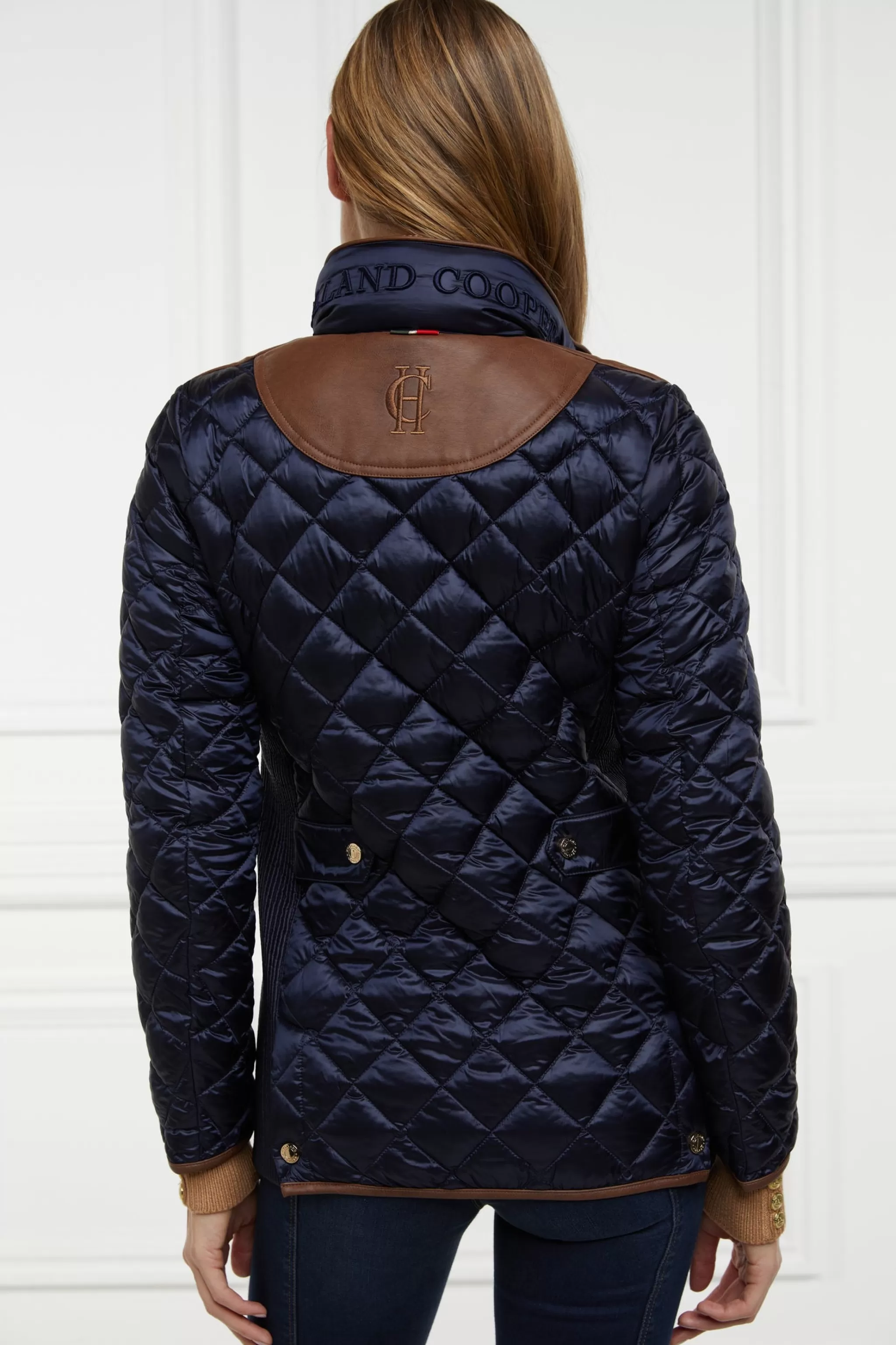 Diamond Quilt Classic Jacket>Holland Cooper Fashion