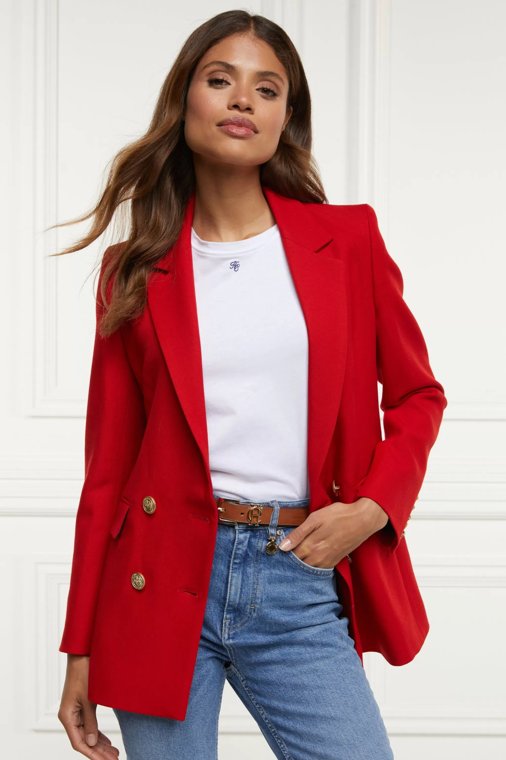 Double Breasted Blazer>Holland Cooper Shop