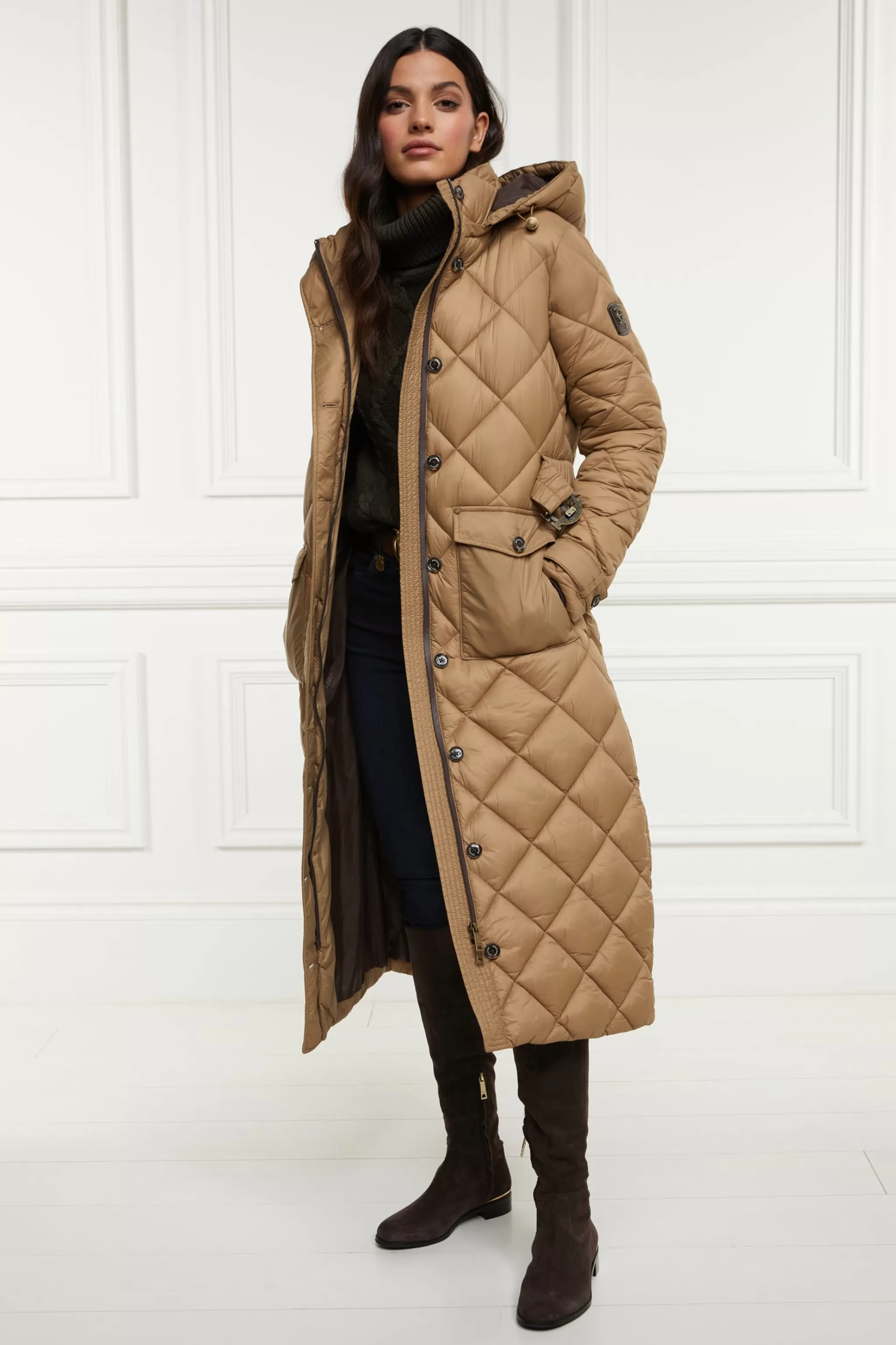 Farnham Longline Coat>Holland Cooper Outlet