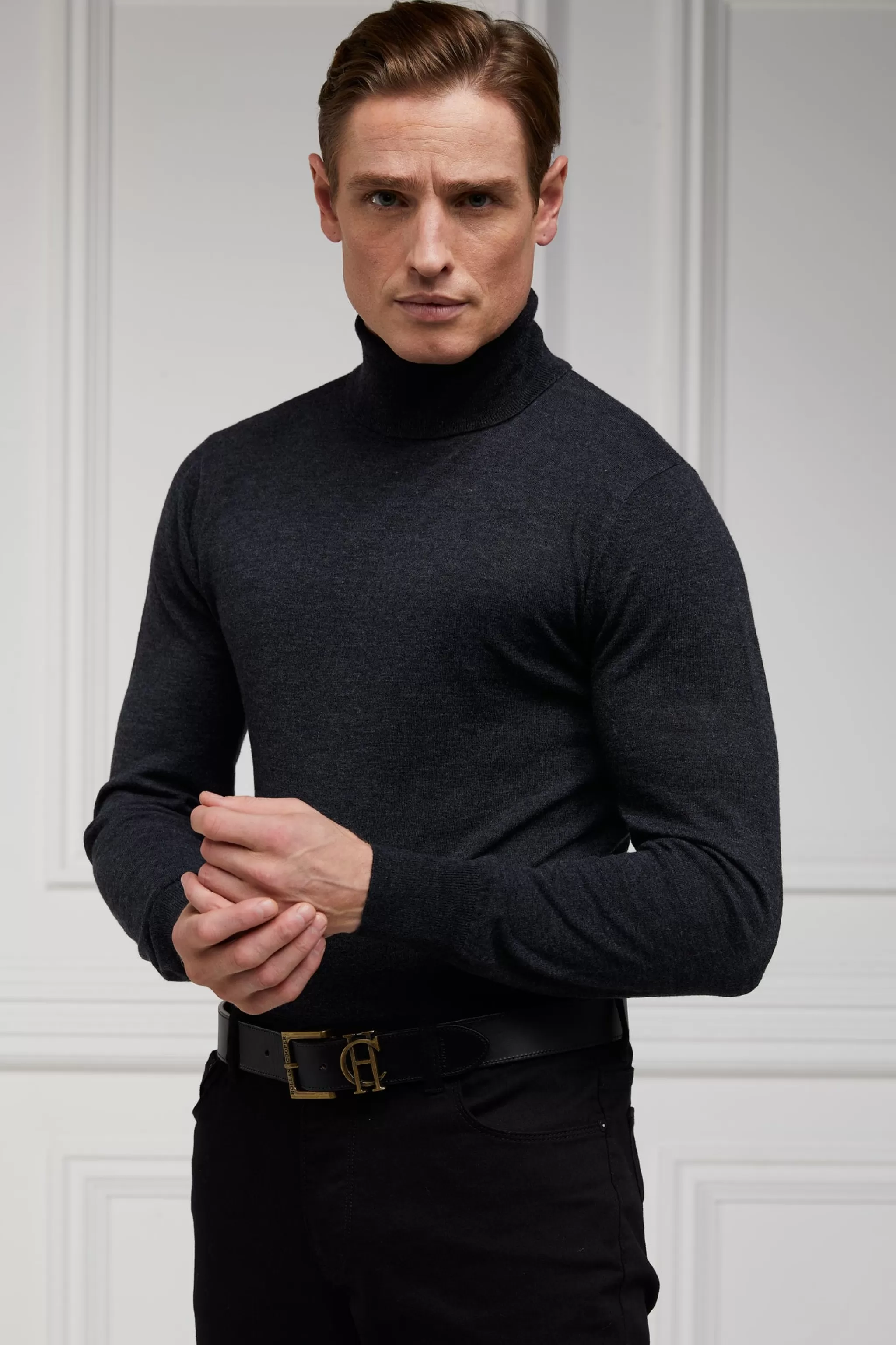 Fine Roll Neck Knit>Holland Cooper Outlet