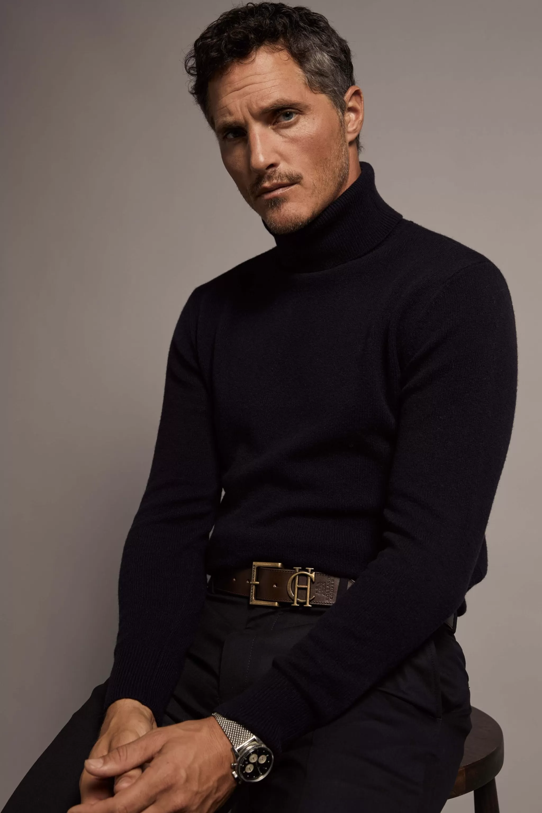 Fine Roll Neck Knit>Holland Cooper Outlet