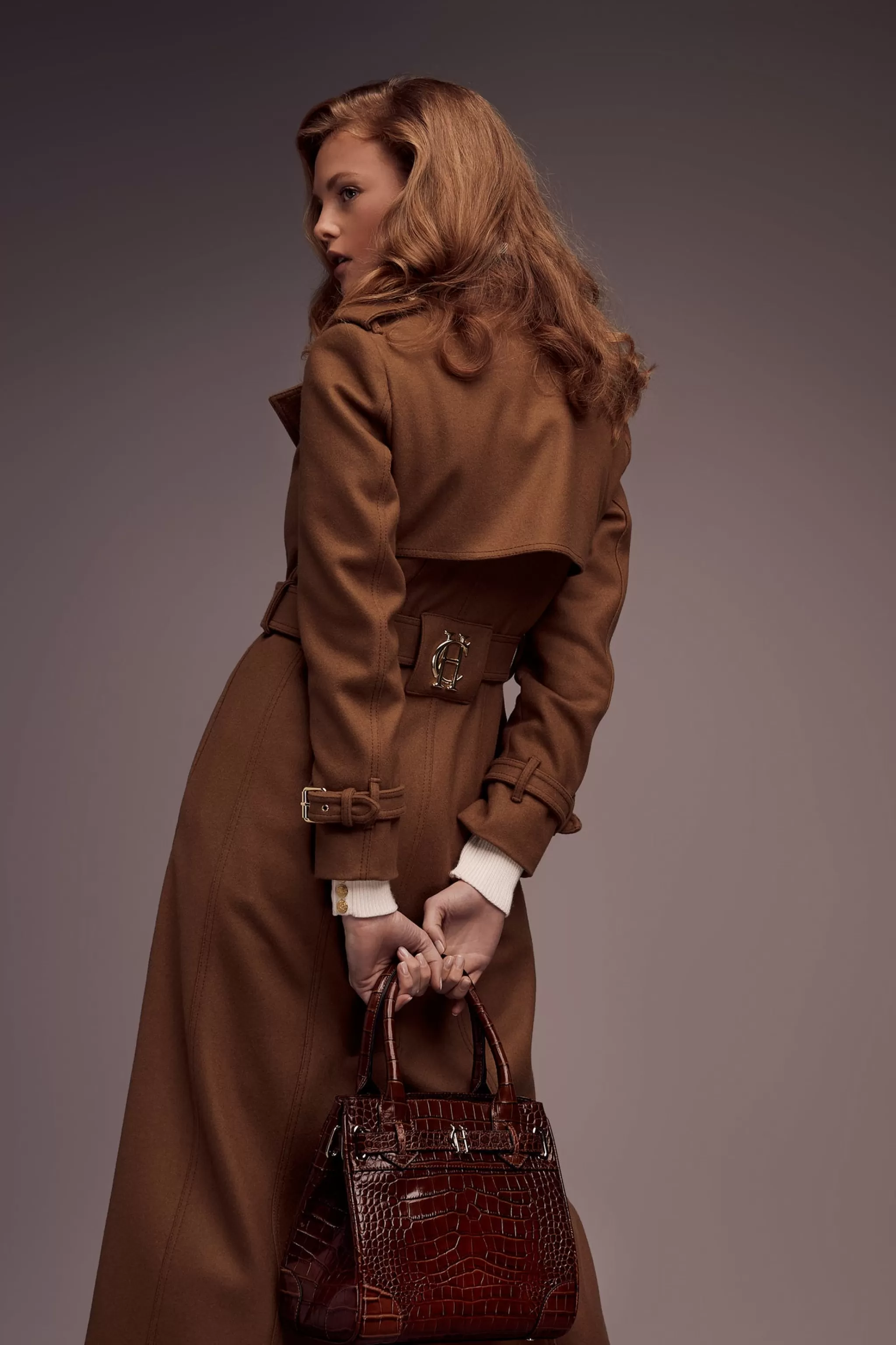 Full Length Chelsea Trench Coat>Holland Cooper Clearance