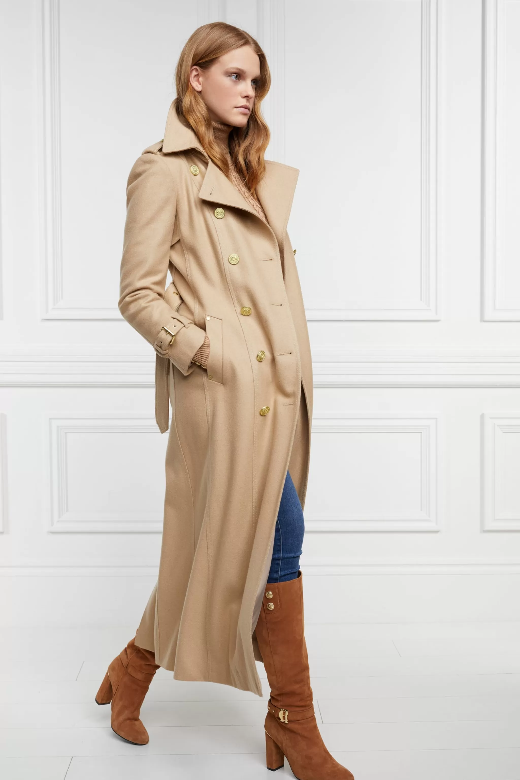 Full Length Marlborough Trench Coat>Holland Cooper Discount