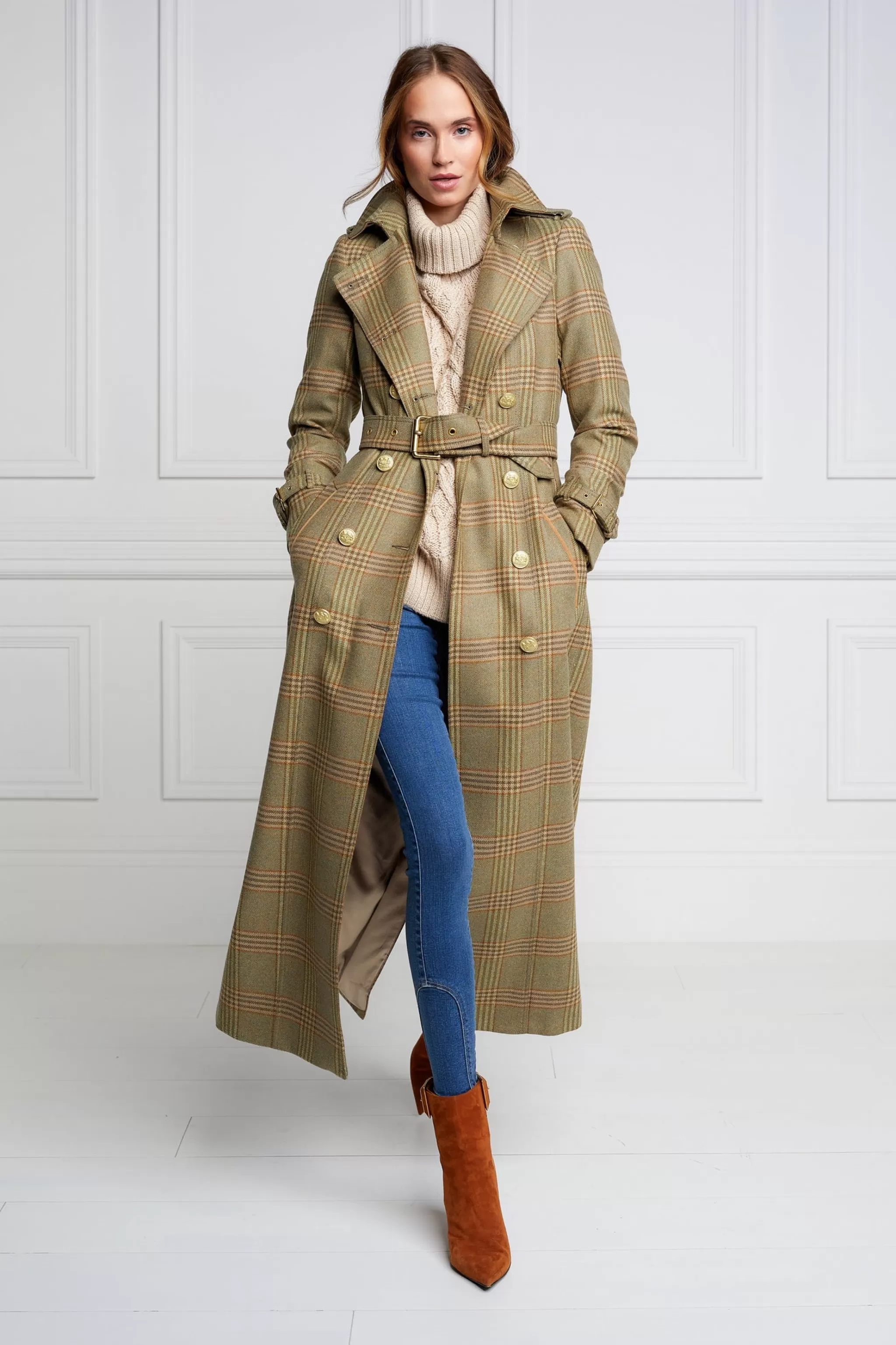 Full Length Marlborough Trench Coat>Holland Cooper Outlet