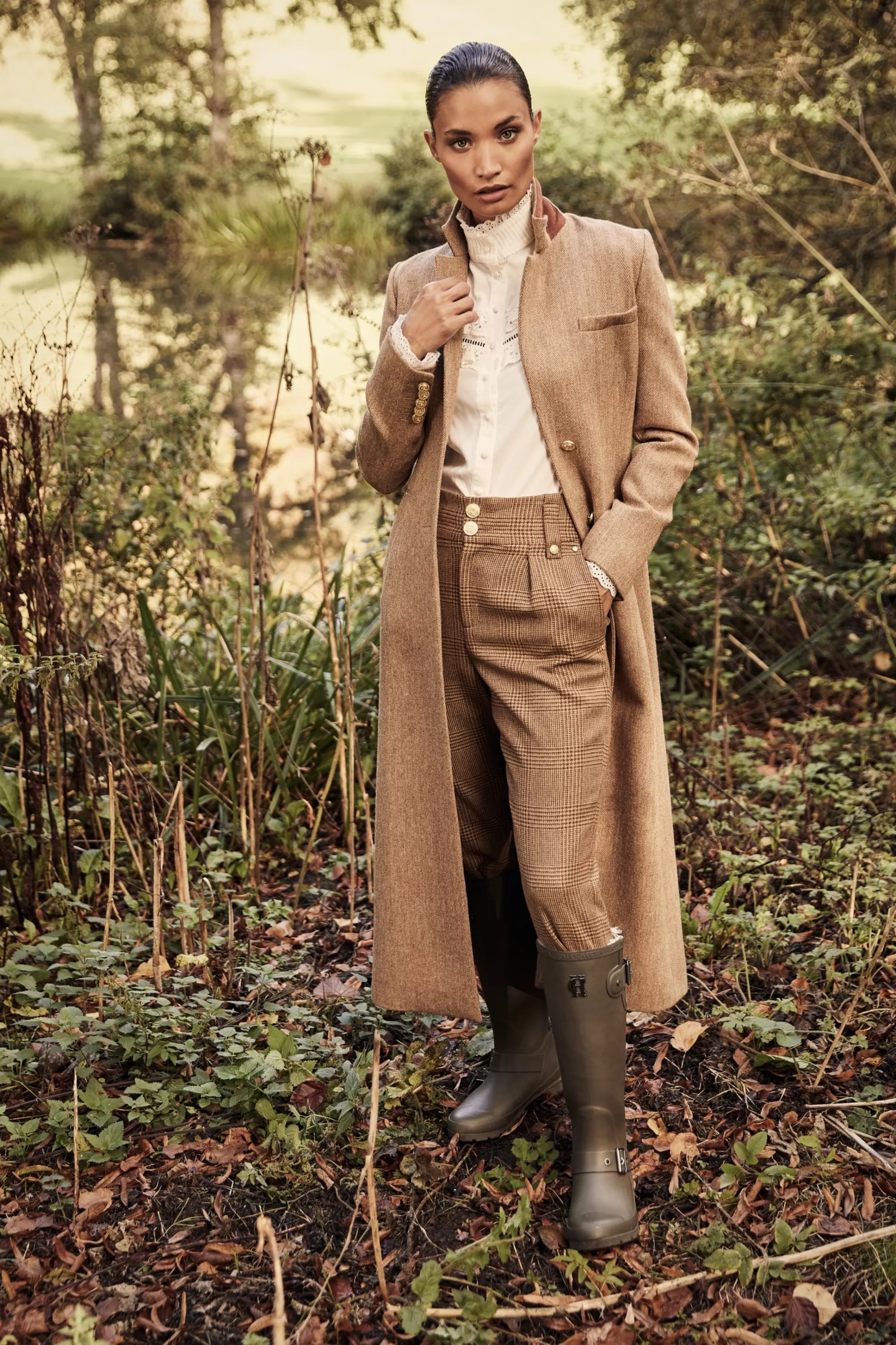 Full Length Regency Coat>Holland Cooper Best