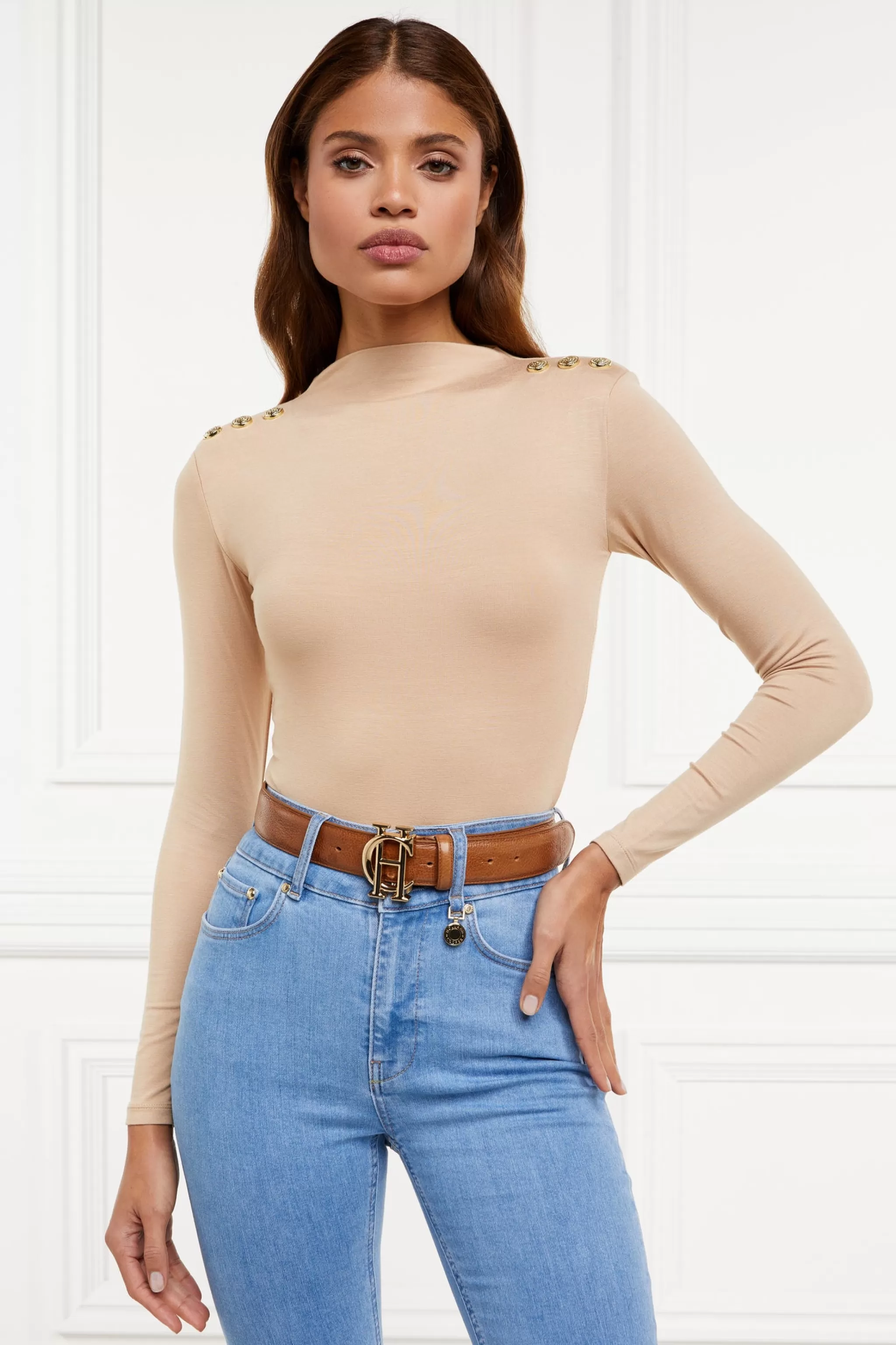 Harper Long Sleeve Bodysuit>Holland Cooper Best Sale