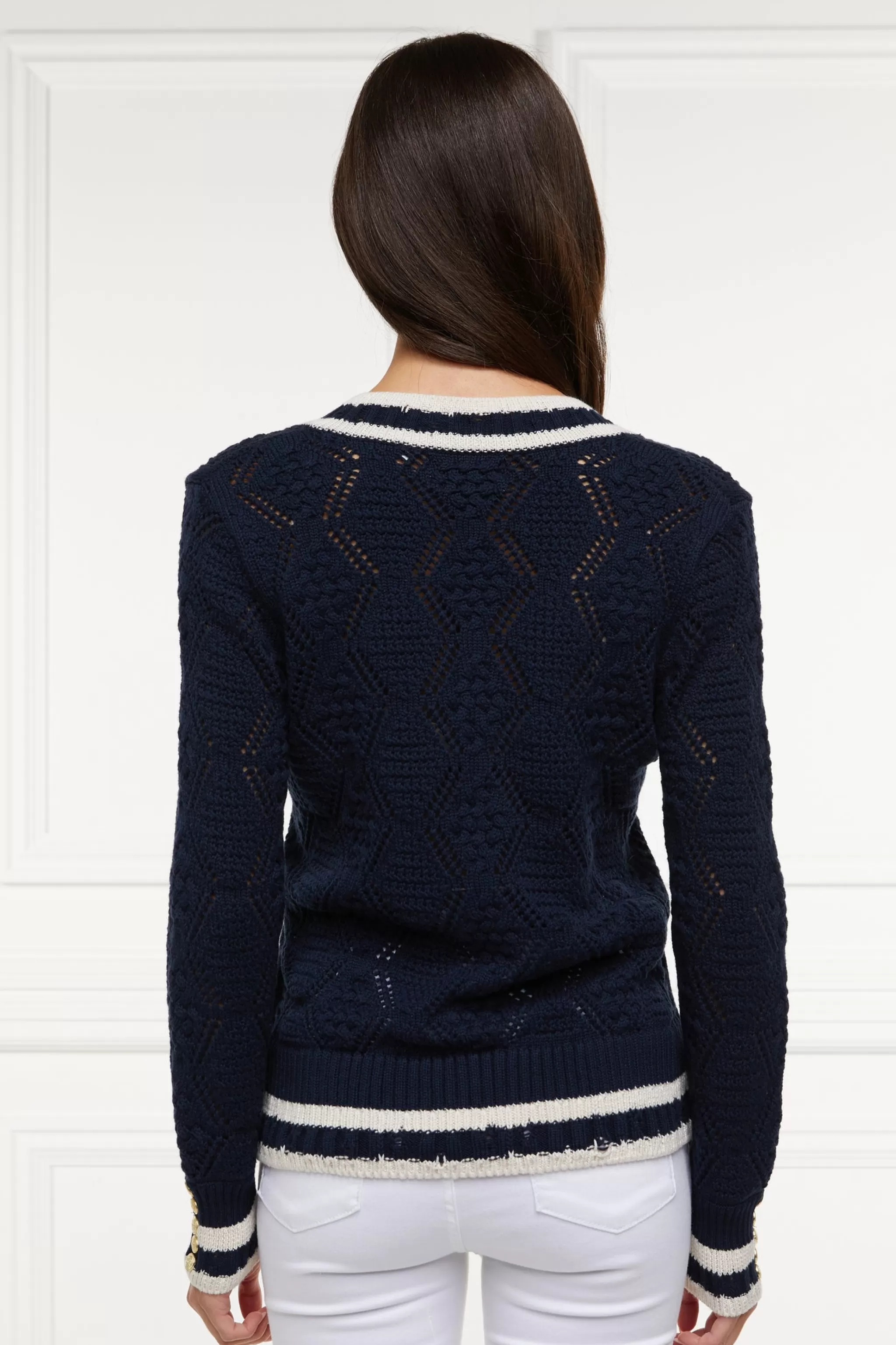 Harvard V-Neck Knit>Holland Cooper Best
