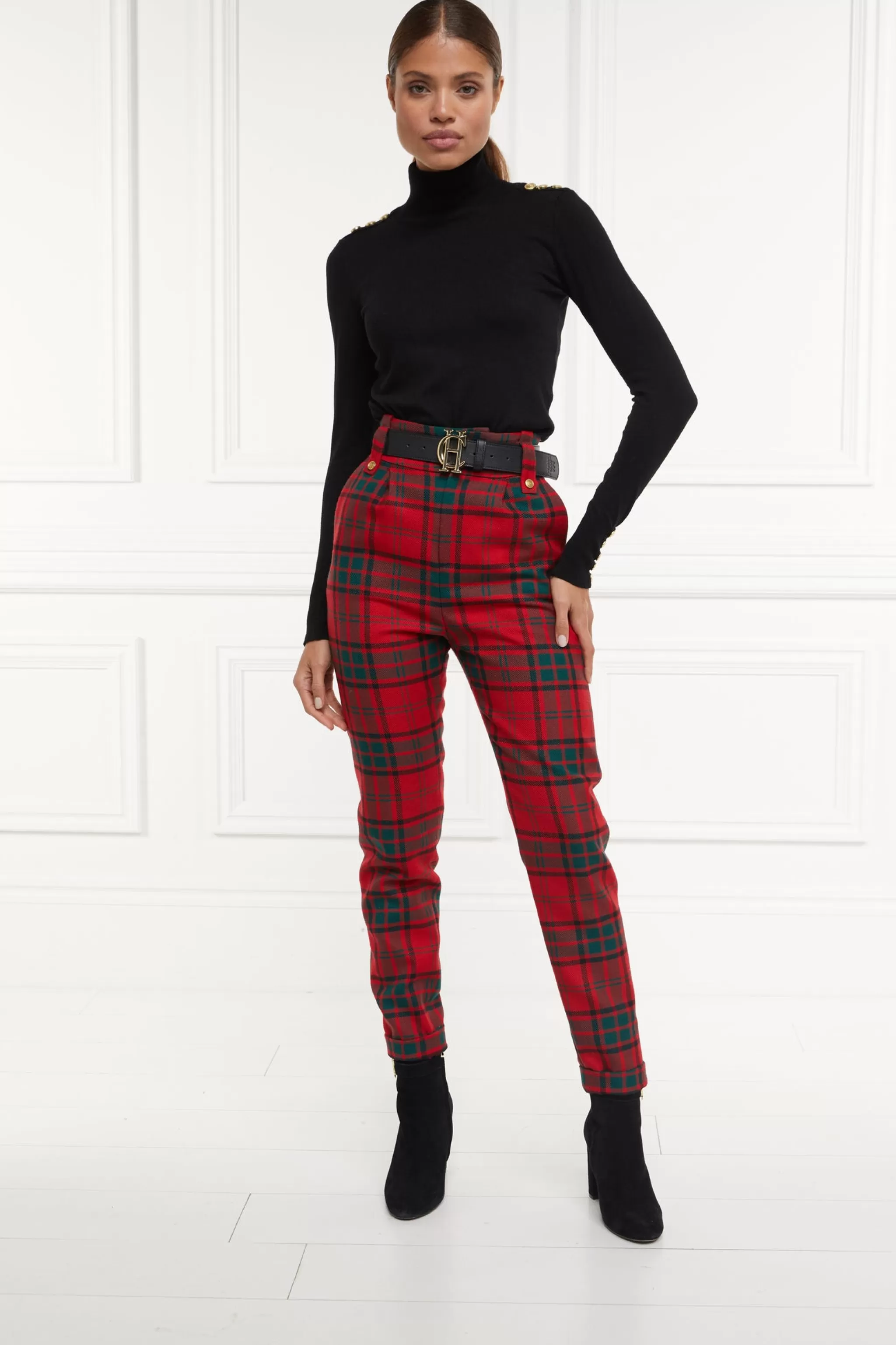 High Waisted Peg Trouser>Holland Cooper Cheap