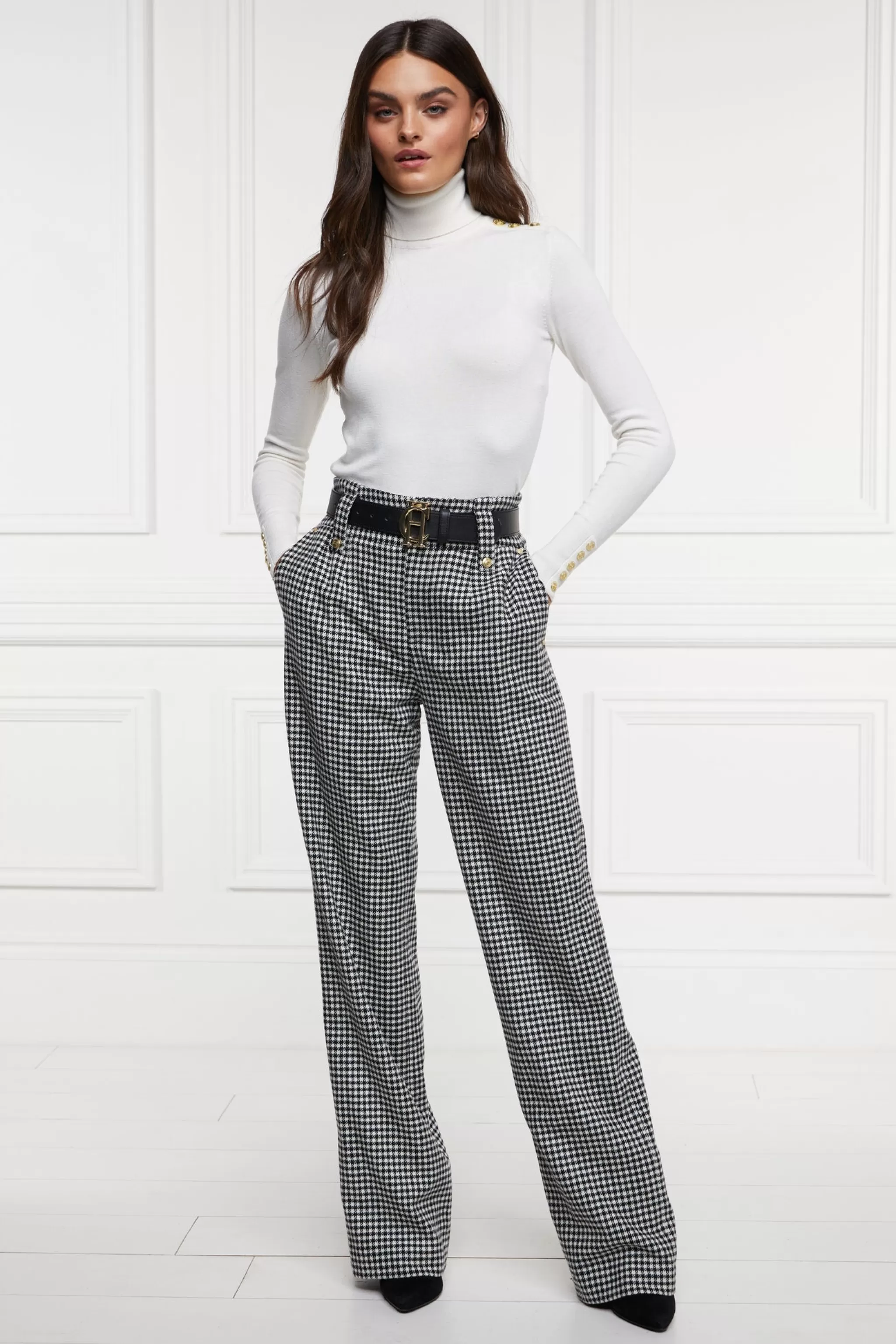 High Waisted Straight Trouser>Holland Cooper Cheap