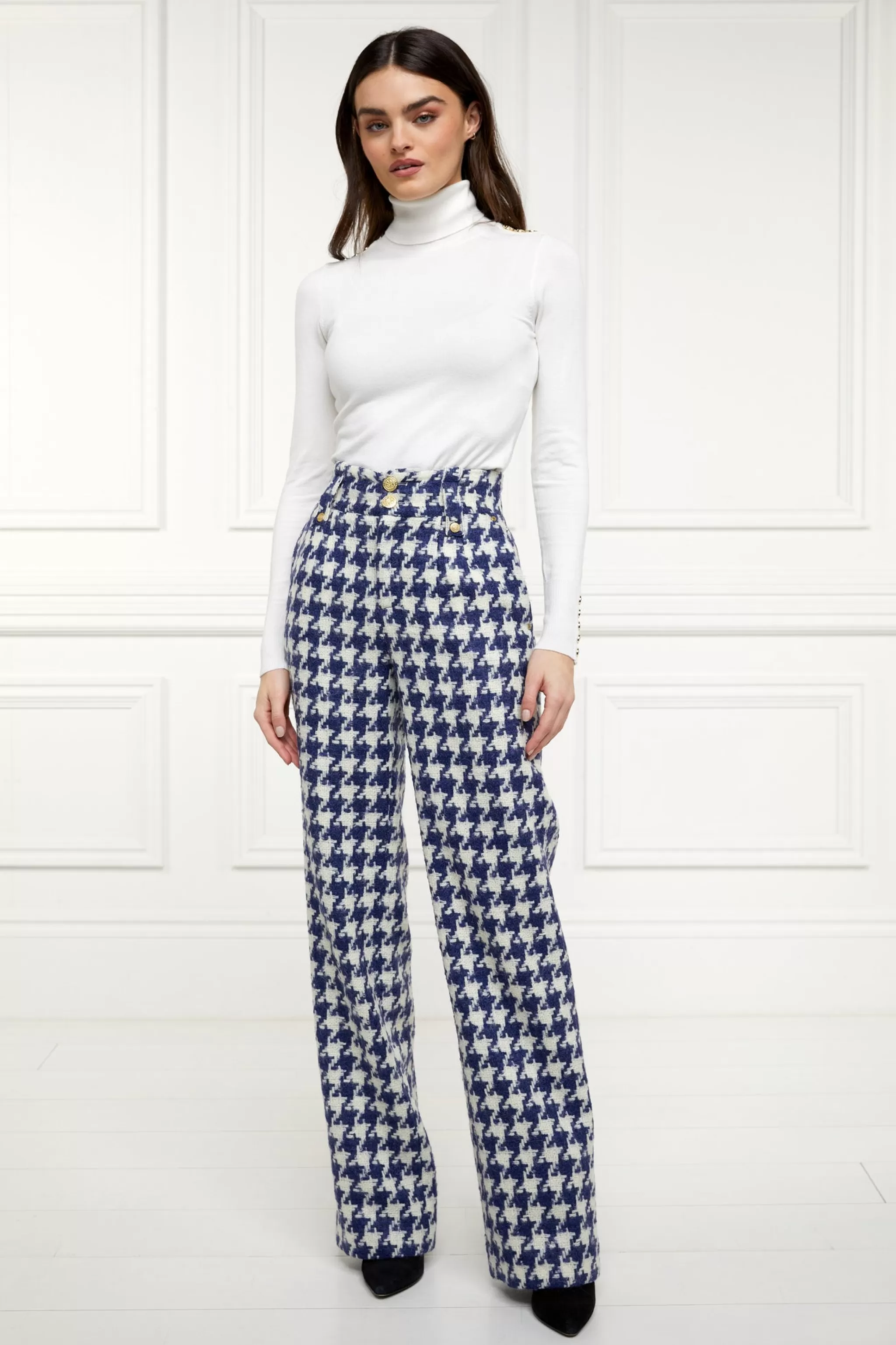 High Waisted Straight Trouser>Holland Cooper Cheap