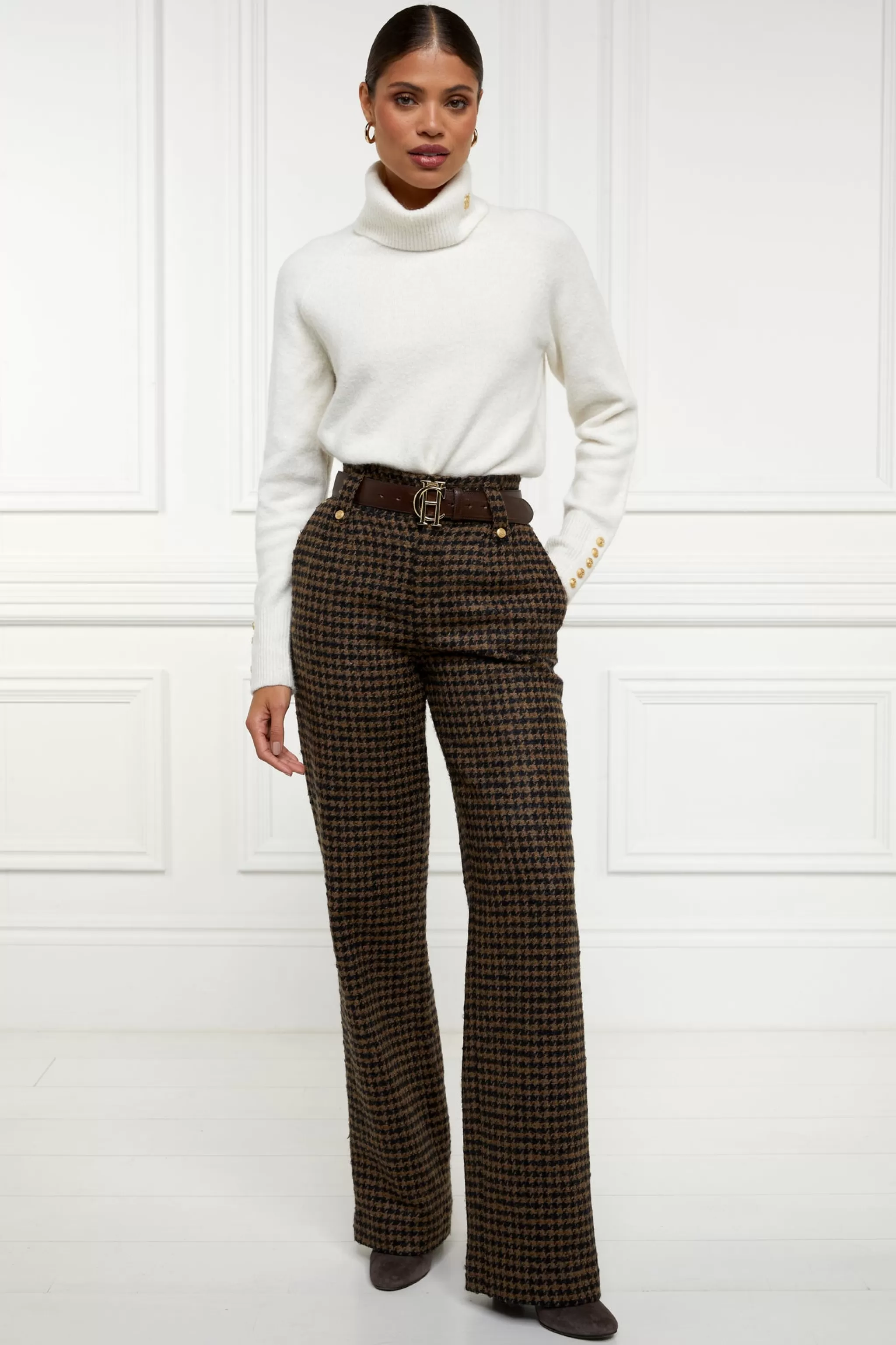 High Waisted Straight Trouser>Holland Cooper Cheap
