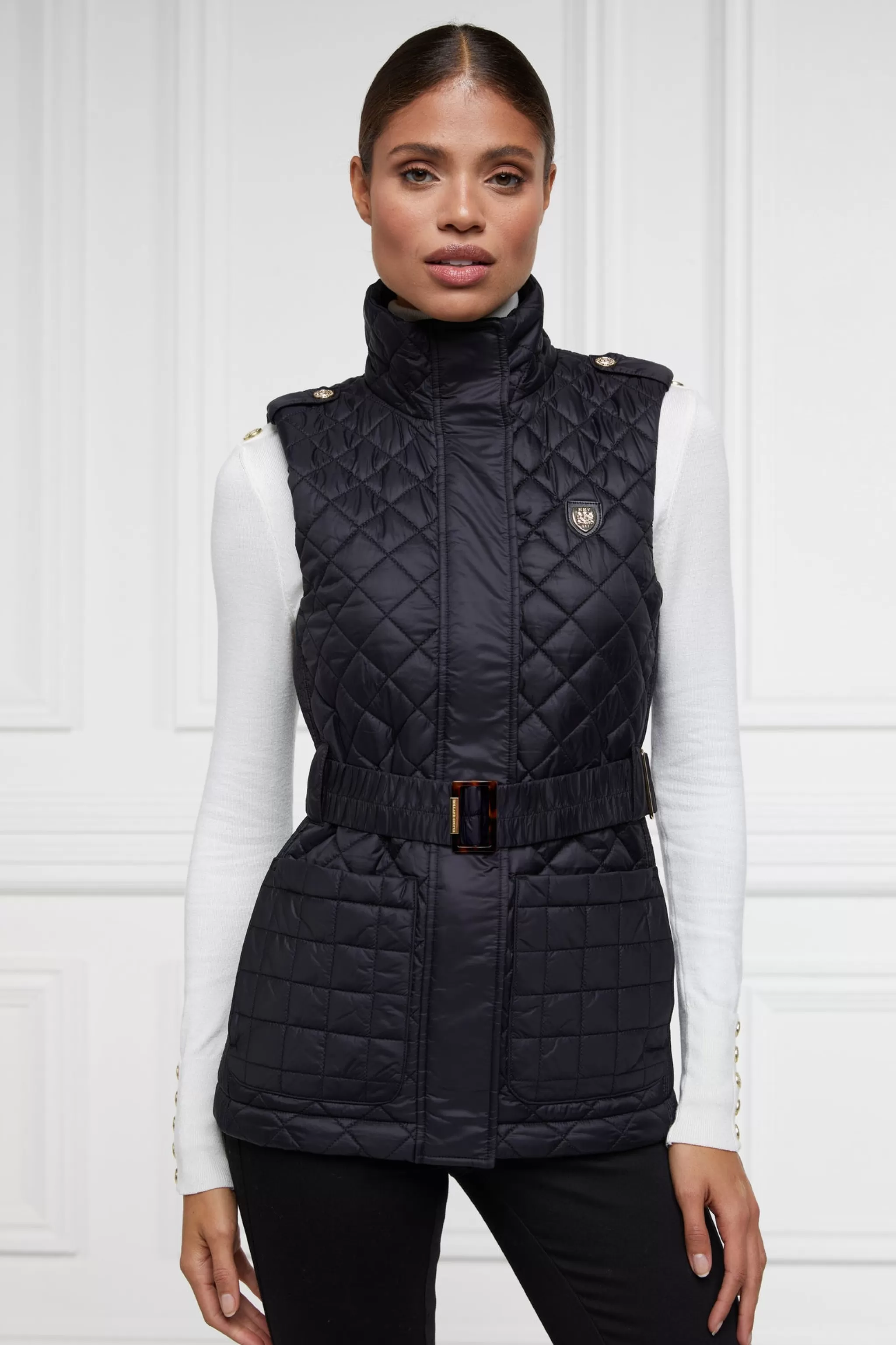 Juliana Belted Gilet>Holland Cooper Shop