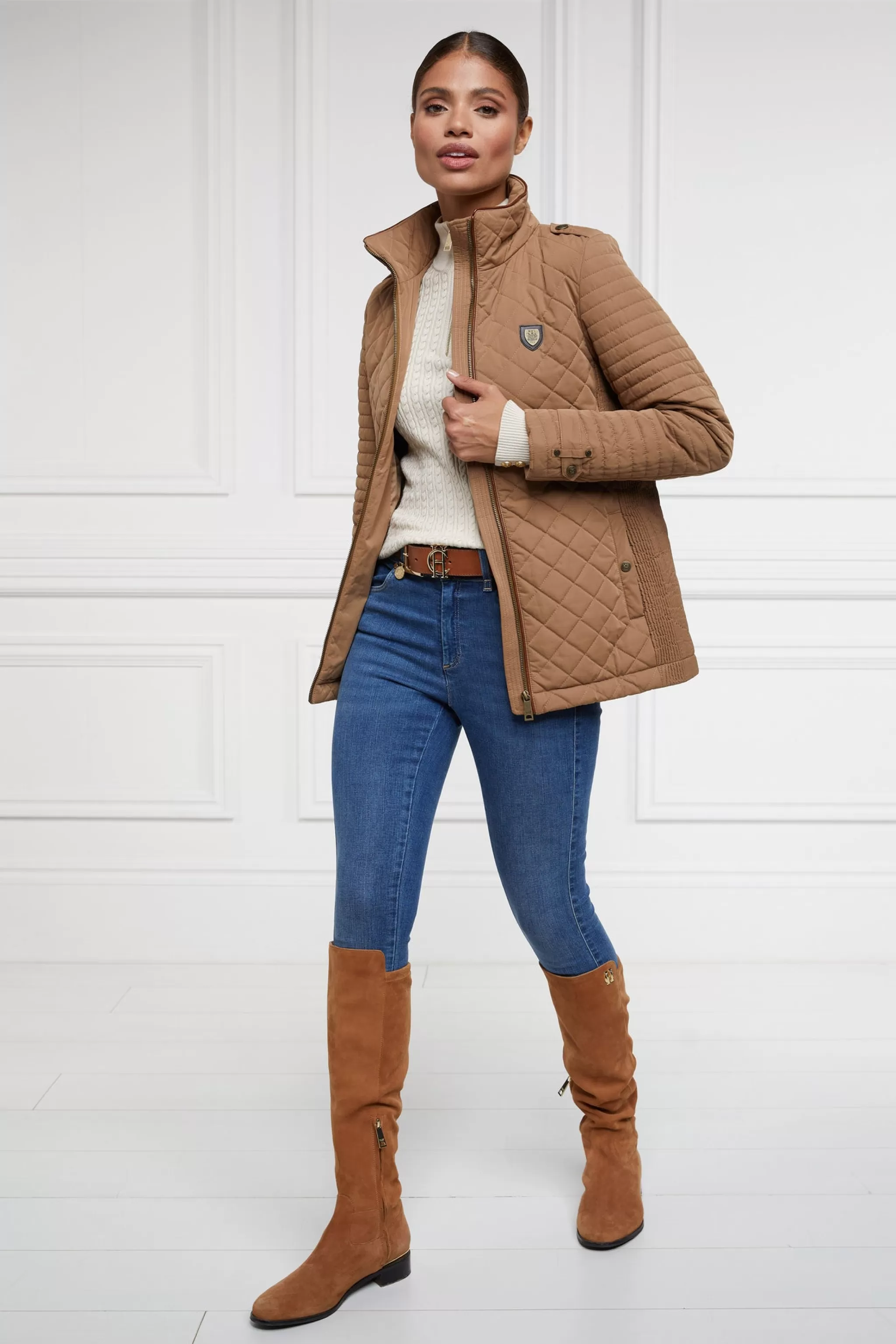 Juliana Quilted Jacket>Holland Cooper Online