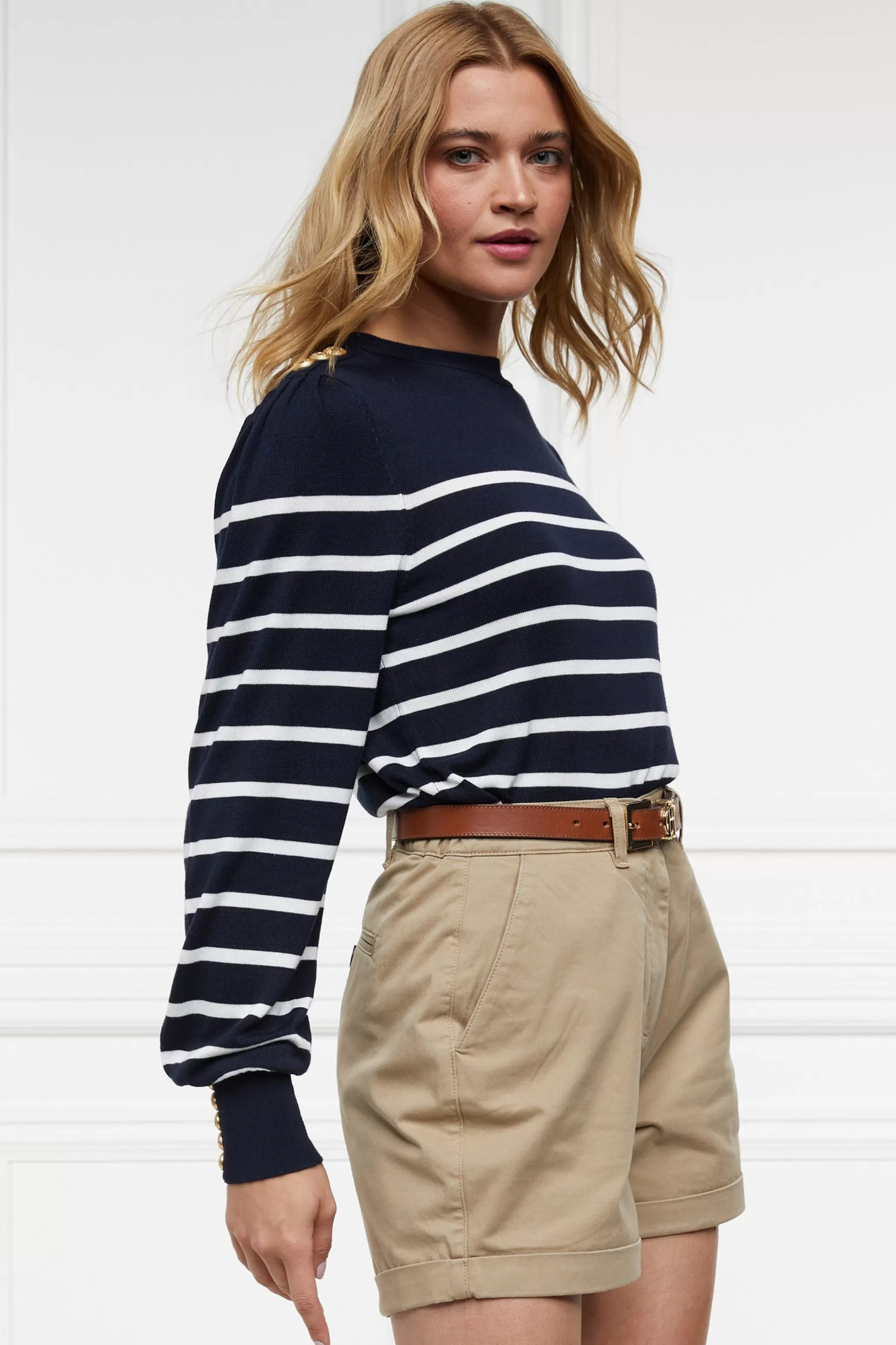 Kelsie Crew Neck Knit>Holland Cooper Cheap