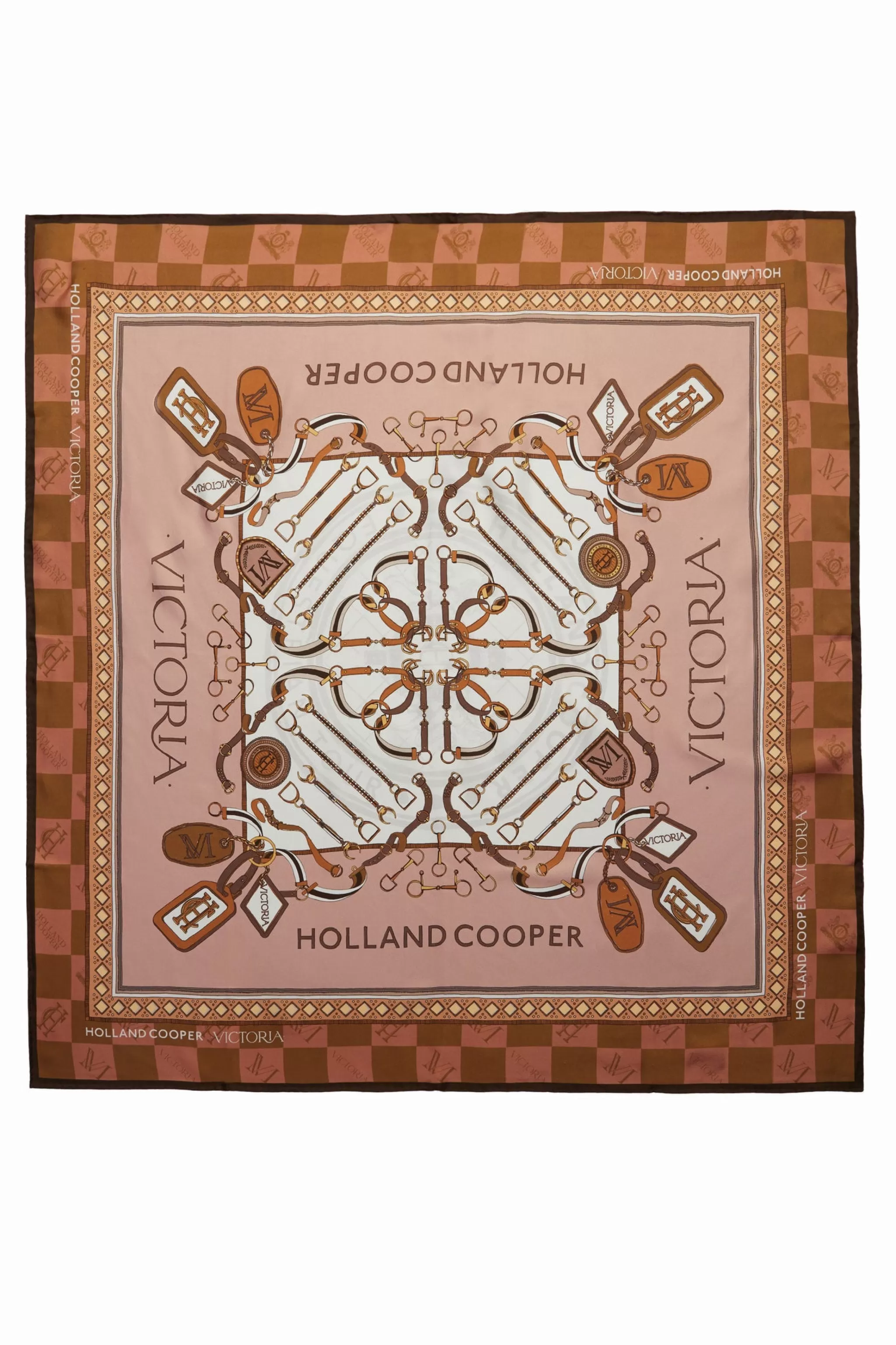 Victoria Silk Scarf>Holland Cooper Fashion